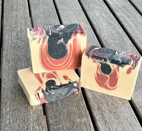 Black Cherry Merlot Goat Milk Soap